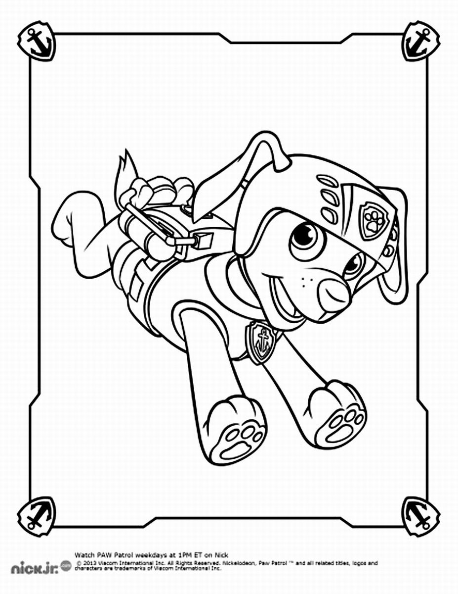 Paw Patrol Coloring Pages | Раскраски, Книжка-раскраска, Раскраски для