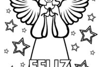 feliz navidad coloring pages