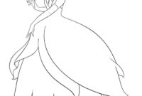 coloring pages tiana