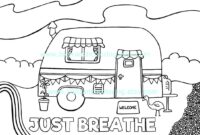 free printable camper coloring pages free printable camper coloring pages