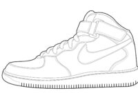 coloring pages of nike shoes coloring pages of nike shoes