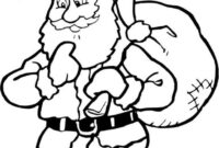 santa claus printable images
