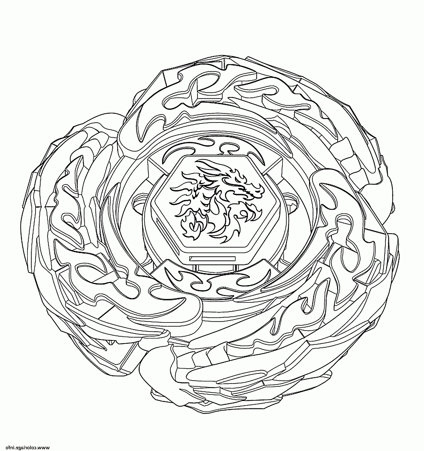9 Beau De Coloriage Toupie Beyblade Burst Valtryek Images dedans