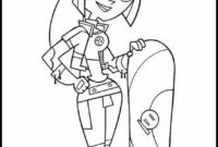 total drama island coloring pages