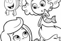printable bubble guppies coloring pages