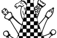 chess board coloring page chess board coloring page