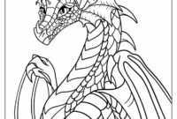 rainwing coloring page