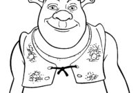 shrek coloring page shrek coloring page