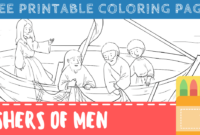 fishers of men coloring page