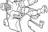 hockey goalie coloring page hockey goalie coloring page
