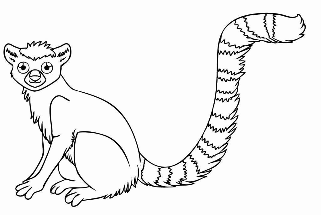 Lemur Coloring Pages - Best Coloring Pages For Kids
