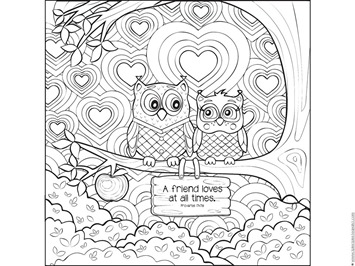 Love Bible Verse Coloring Pages - 1+1+1=1