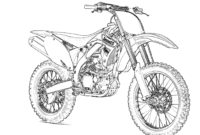 motorbike coloring pages motorbike coloring pages