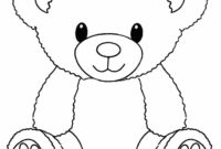 nounours a colorier