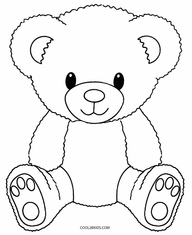 Coloriages - Nounours - Coloriages Gratuits à Imprimer