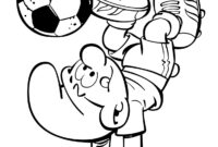 schtroumpf costaud a dessiner et a imprimer