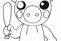 piggy roblox characters coloring pages