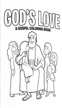 God's Love Coloring Book - Positive Action For Christ