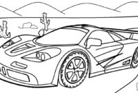 coloring pages race car
