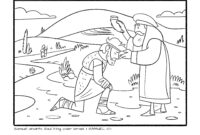 king saul coloring page