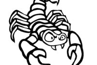 scorpion pictures to color scorpion pictures to color