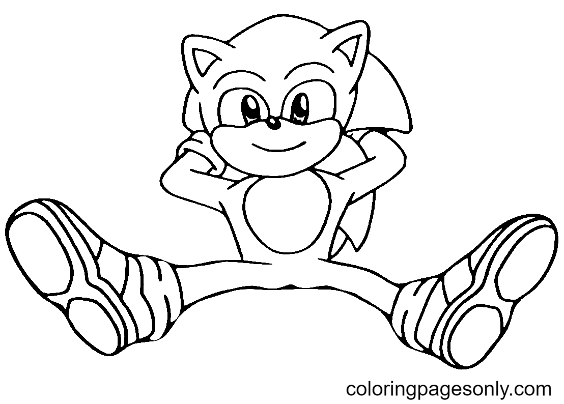 Sonic the Hedgehog 2 Coloring Pages - Free Printable Coloring Pages