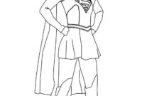 supergirl coloring pages supergirl coloring pages