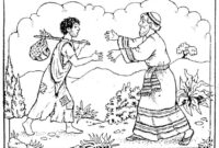 the prodigal son coloring pages