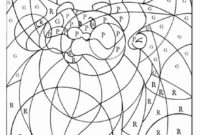 mystery color by number coloring pages mystery color by number coloring pages