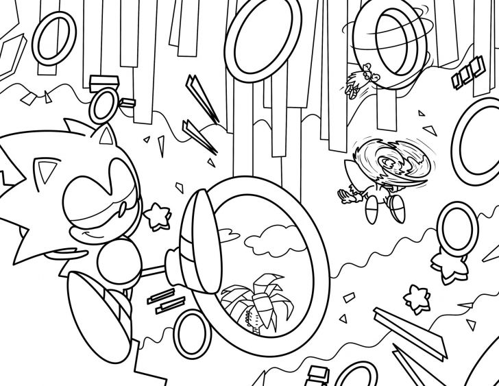 Sonic Tails Coloring Pages - Coloring Home