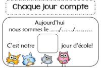 chaque jour compte rituel anglais cm