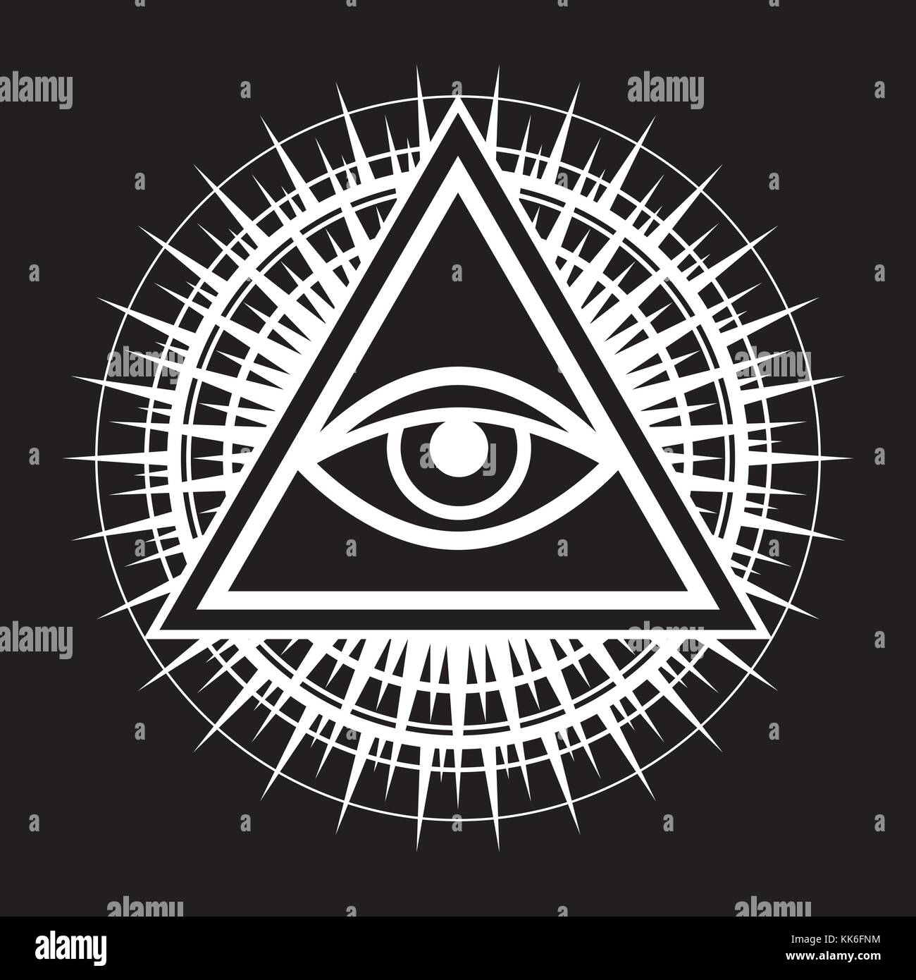 Alles sehende Auge Gottes (Das Auge der Vorsehung | Auge der