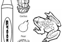 color green coloring page