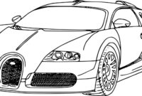 coloring pages of bugatti