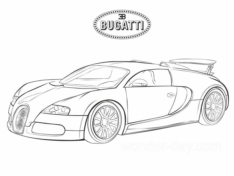 Bugatti Coloring Pages | Coloring Pages for Kids