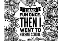 nursing coloring pages