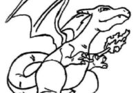 charizard coloring page printable