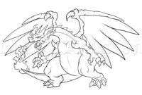 charizard x coloring page charizard x coloring page