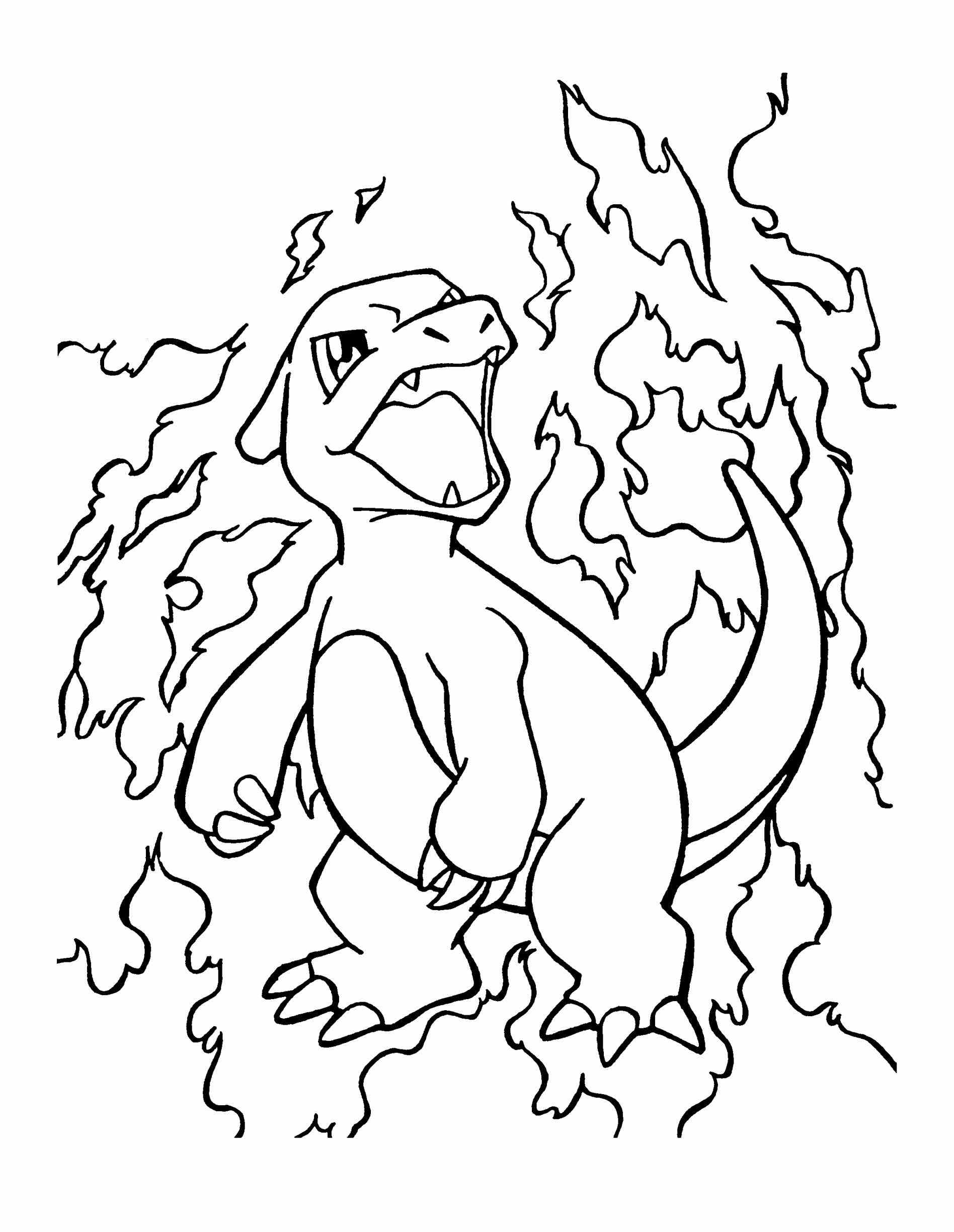 Charmander Pokemon Coloring Pages at GetColorings.com | Free printable
