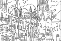 city coloring page city coloring page