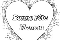 coloriage de fete des mere