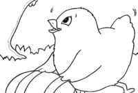 modele poules drole paques coloriage modele poules drole paques coloriage