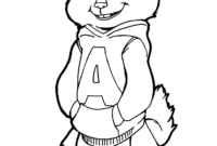 alvin and chipmunks coloring pages alvin and chipmunks coloring pages