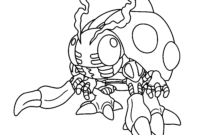 digimon coloring page