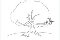 giving tree coloring page