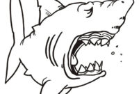 sharks coloring pages