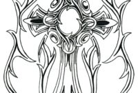 sign of the cross coloring page sign of the cross coloring page