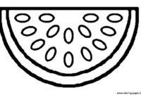 cute watermelon coloring pages
