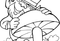 leprechauns coloring pages printable