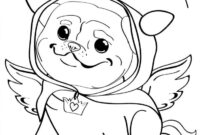 unicorn puppy coloring pages